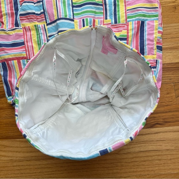 Lilly Pulitzer Strapless Patchwork Dress - Picture 6 of 12